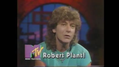 Robert Plant MTV Promo (1983)