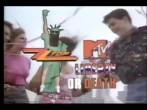 MTV ZZ Top Liberty Or Death Promo (1986)