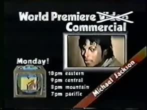 MTV World Premiere Commercial Promo (1984)