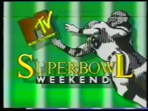 MTV Superbowl Weekend Promo (1986)