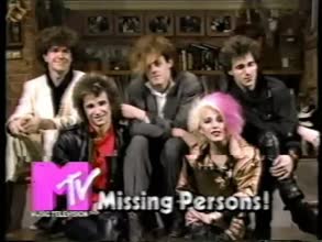 Missing Persons MTV Promo (1982)