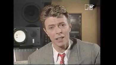 1983 David Bowie ad for the David Bowie MTV Weekend