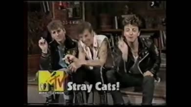 Stray Cats MTV Promo (1983)