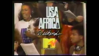 MTV USA For Africa Weekend Promo (1985)