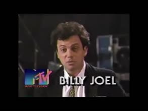 Billy Joel MTV Promo (1986)