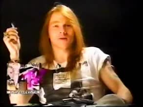 Guns N' Roses MTV Promo (1989)